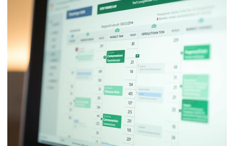 Online calendar interface showing available appointment slots for wellness consultations