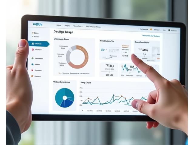A sleek dashboard displaying various health metrics like heart rate, sleep quality, and daily activity levels with vibrant charts, indicating positive trends and personal goal achievements.